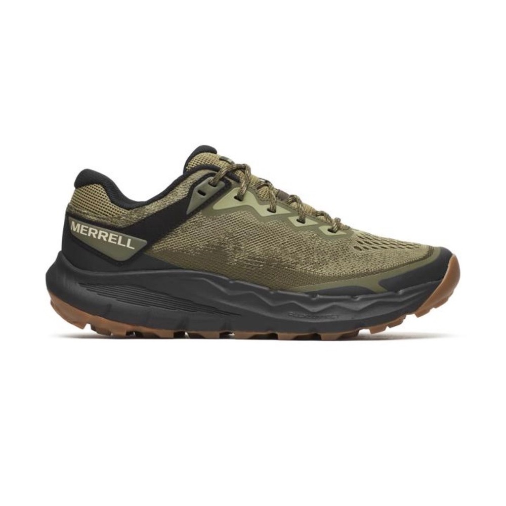 NWOB Merrell Nova 4 Trail Running Shoes Men 9 Green Hiking Gorpcore Outdoor